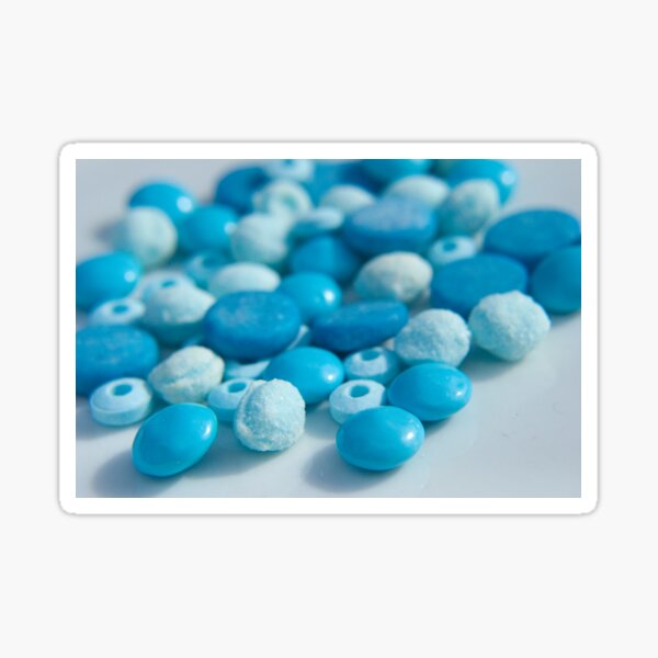 Candy Rainbow: Blue Sticker