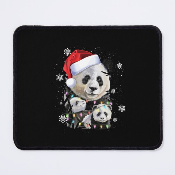 Item preview, Happy Family Panda Mom Baby Christmas Santa Hat designed and sold by Barnissim.