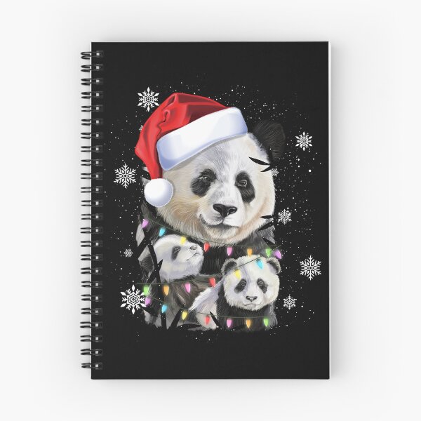 Item preview, Happy Family Panda Mom Baby Christmas Santa Hat designed and sold by Barnissim.