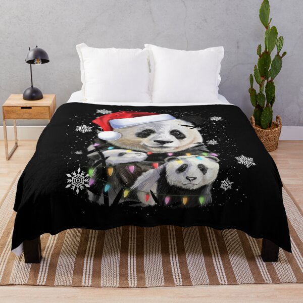 Item preview, Happy Family Panda Mom Baby Christmas Santa Hat designed and sold by Barnissim.