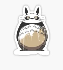 Totoro Painting Panda Sticker