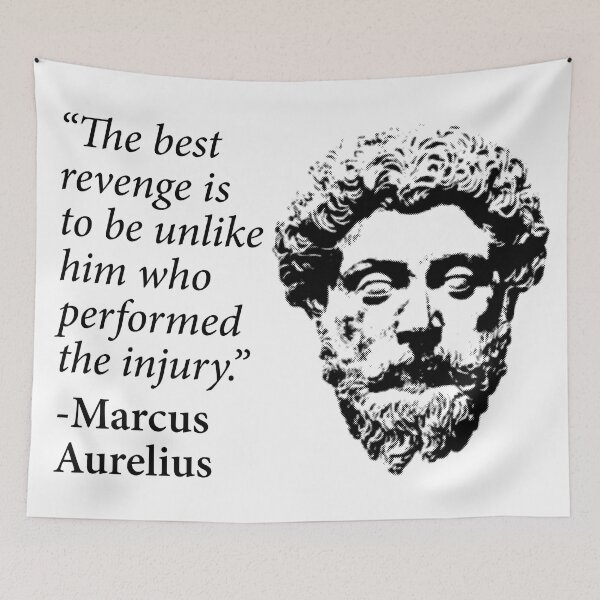 Item preview, Marcus Aurelius Quote designed and sold by Texterns.