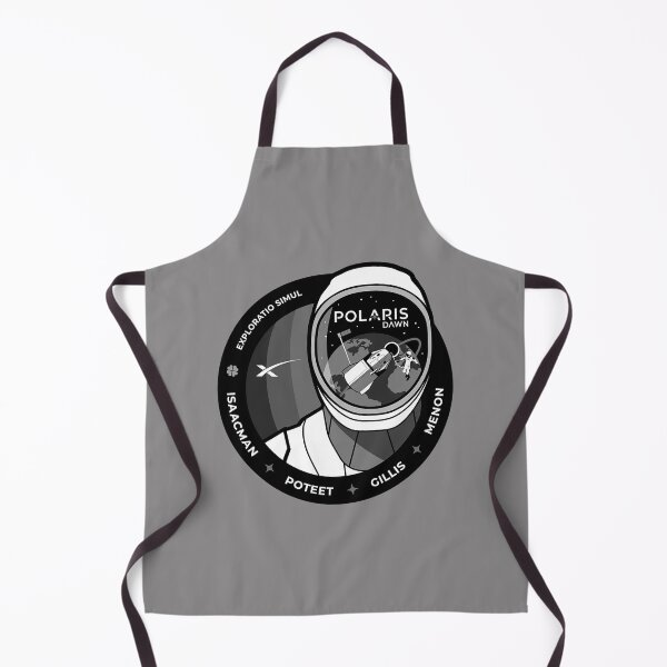 Item preview, Polaris Dawn Mission Patch - black and white designed and sold by trendistudio.