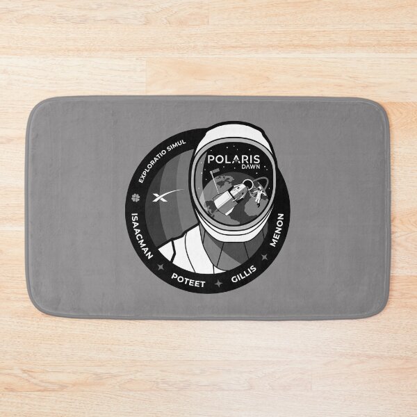 Item preview, Polaris Dawn Mission Patch - black and white designed and sold by trendistudio.