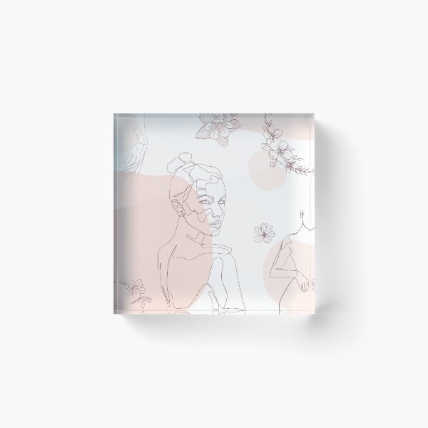 Item preview, Beige aesthetic abstract girl  designed and sold by saikonomichi.
