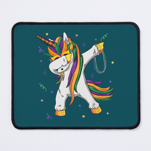 Item preview, Dabbing Unicorn Mardi Gras Funny Girls Kids Dab   designed and sold by ArcuteDesign.