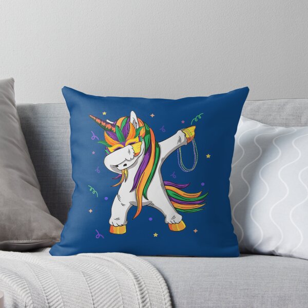 Item preview, Dabbing Unicorn Mardi Gras Funny Girls Kids Dab   designed and sold by ArcuteDesign.