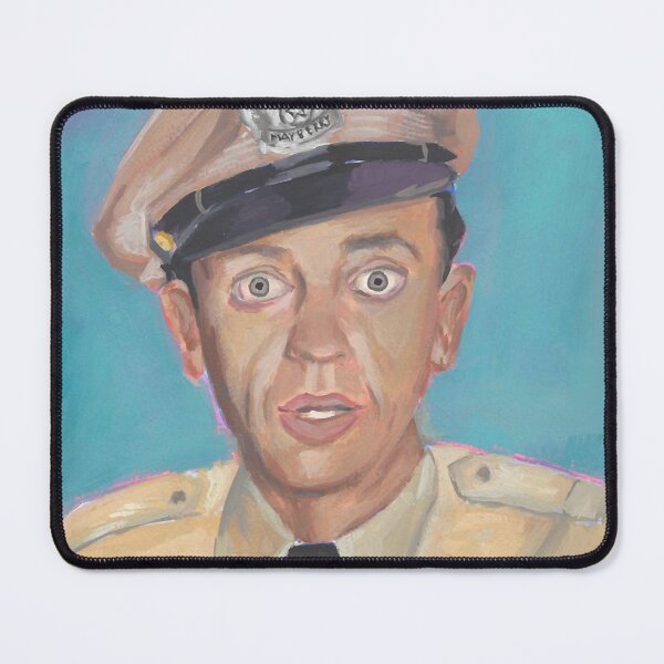 Item preview, Bar&*(ney Fife, Don Knotts Throw Pillow designed and sold by Gruenewald-12.