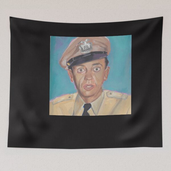 Item preview, Bar&*(ney Fife, Don Knotts Throw Pillow designed and sold by Gruenewald-12.