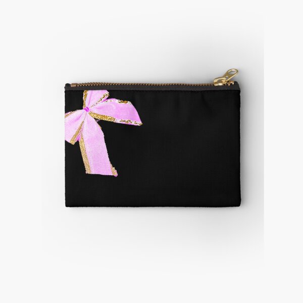 Item preview, Girly Pink Bow On Black designed and sold by Melissa Park.