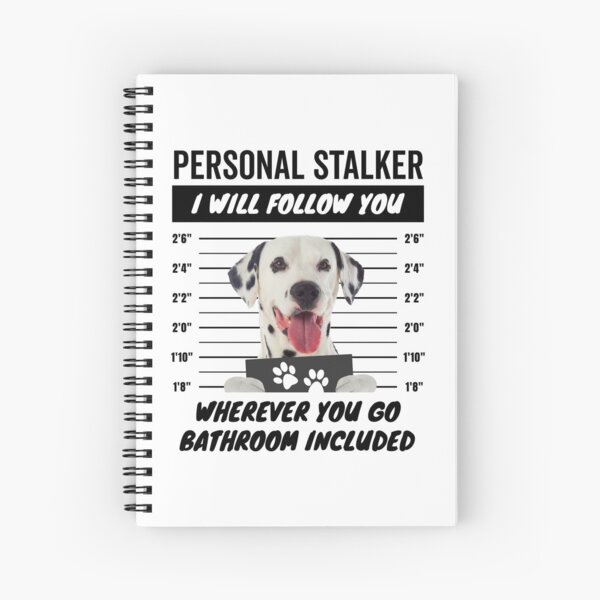 Item preview, Personal Stalker Dog – Dalmatian designed and sold by More Cute Dogs.