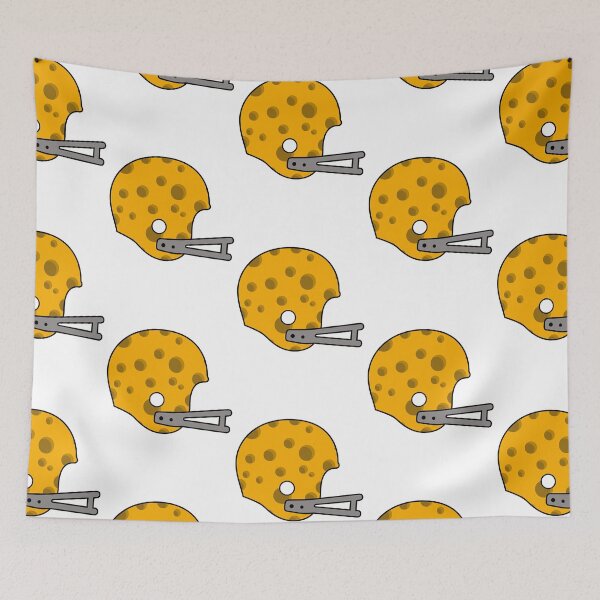 Item preview, Retro Wisconsin Cheese Helmet - green  designed and sold by ndavita540.