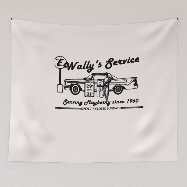 Item preview, he Andy Griffith Show T-ShirtWally&x27;s Service from  designed and sold by Eglantine-1.
