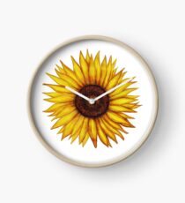 Sunflower Clock