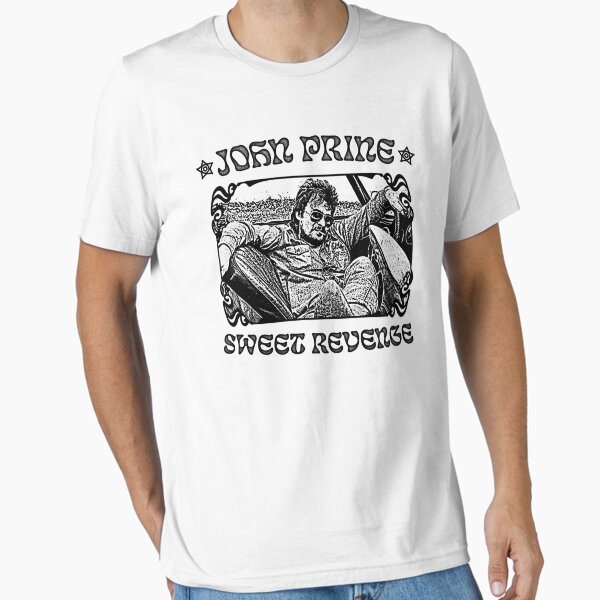 Item preview, John Prine \/\/\ Retro 70s Style Fan Art Design designed and sold by AqUessT12.