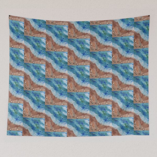 Item preview, Seashore with Shells designed and sold by LindaZArtist.