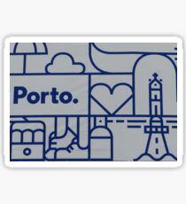 Porto - A Fantastic City Sticker