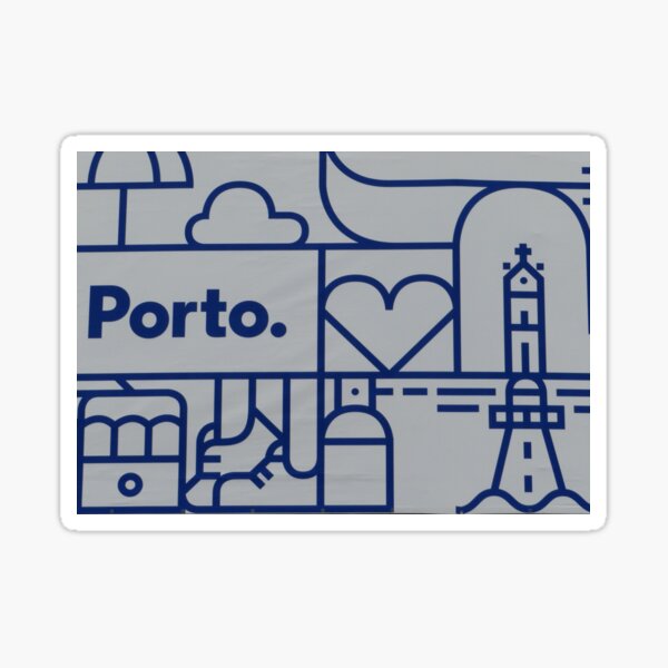 Porto - A Fantastic City Sticker