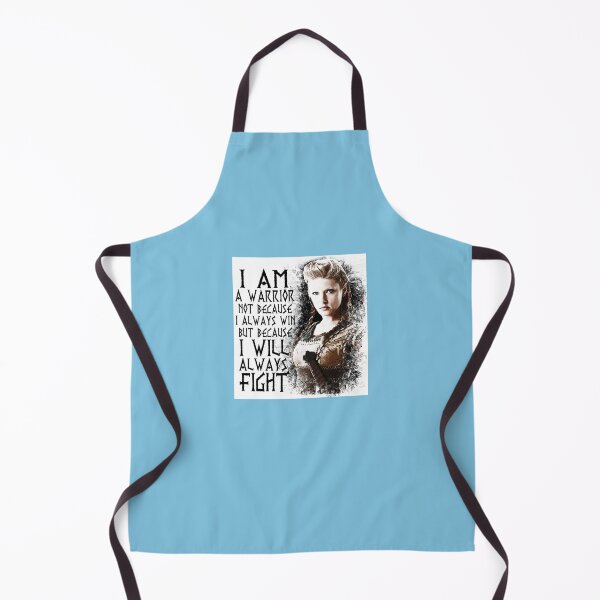 Item preview, Vikings - Lagertha - I Am a Warrior... Fitted Scoop T-Shirt designed and sold by MatthiasKletti.