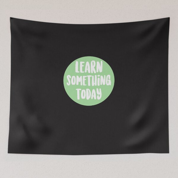 Item preview, Learn Something Today Sticker designed and sold by TodorStefan.