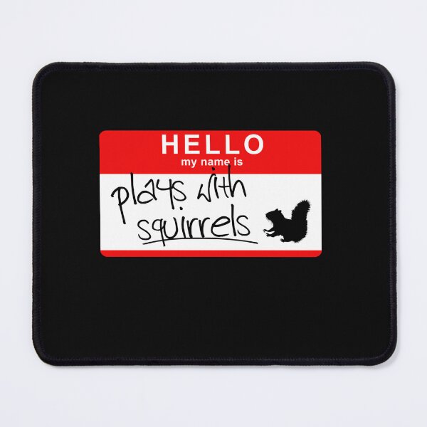 Item preview, Plays With Squirrels Sticker designed and sold by RichardKrug.