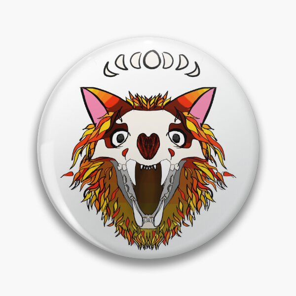 Item preview, Fire lion designed and sold by Natures Necropolis.