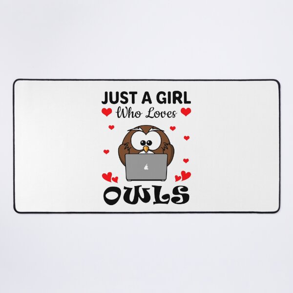 Item preview, Just a girl who loves owls designed and sold by mmammammira.