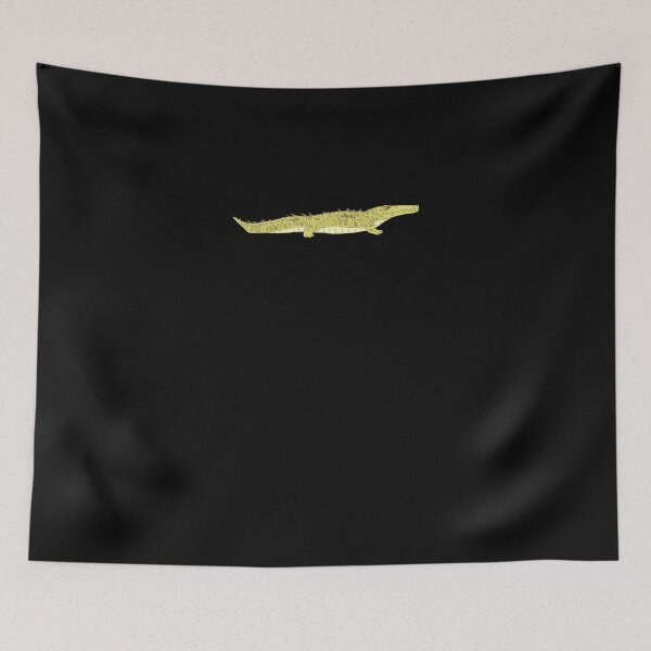 Item preview, Cocodrilo pomelo de color plano Pegatina designed and sold by RichardKrug.