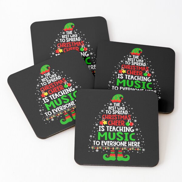 Item preview, Christmas Cheer Is Teaching Music To Everyone Here Santa Elf designed and sold by PrincessBrogan.