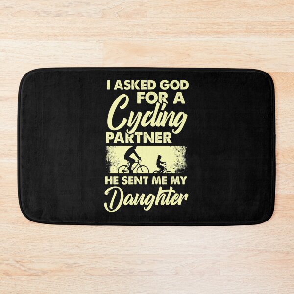 Item preview, I Asked God For A Cycling Partner, He Sent Me A Daughter Classic T-Shirt designed and sold by mercedesfr47.
