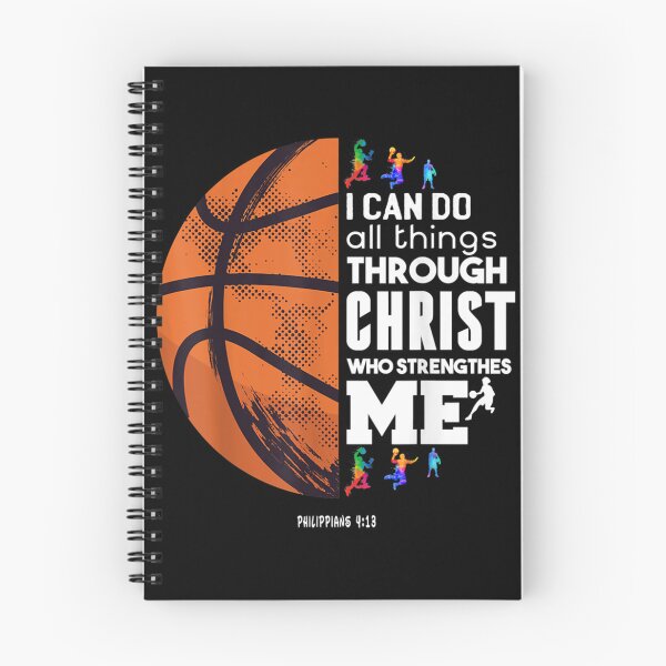 Item preview, I Can Do All Things Through Christ Basketball Christian Essential T-Shirt designed and sold by batesyadi3.