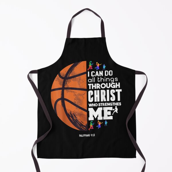 Item preview, I Can Do All Things Through Christ Basketball Christian Essential T-Shirt designed and sold by batesyadi3.
