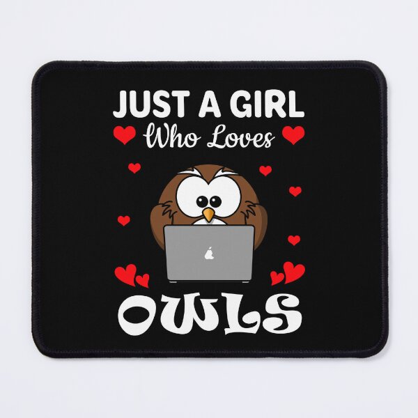 Item preview, Just a girl who loves owls designed and sold by mmammammira.