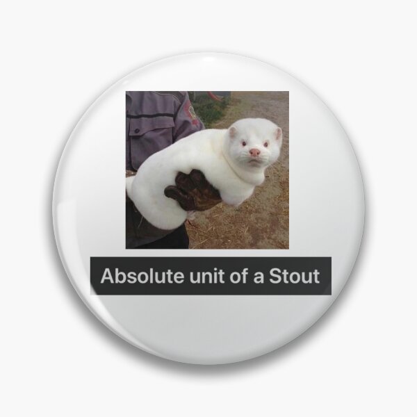 Item preview, Absolute unit of a stoat designed and sold by comradecore69.