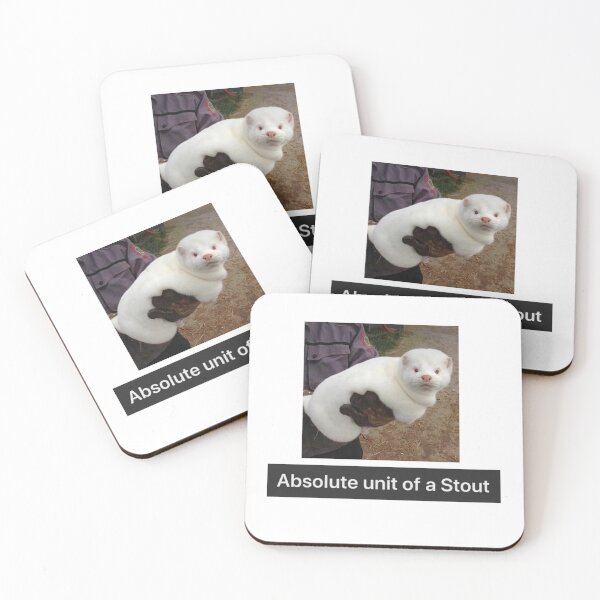 Item preview, Absolute unit of a stoat designed and sold by comradecore69.