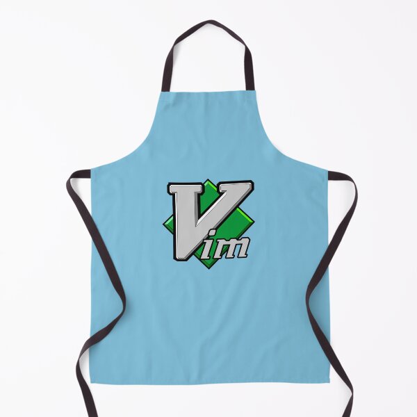 Item preview, Vim Official Logo (Black background) Classic T-Shirt designed and sold by MatthiasKletti.