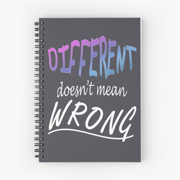 Item preview, Different Doesnt Mean Wrong  designed and sold by taiche.