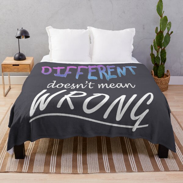 Item preview, Different Doesnt Mean Wrong  designed and sold by taiche.
