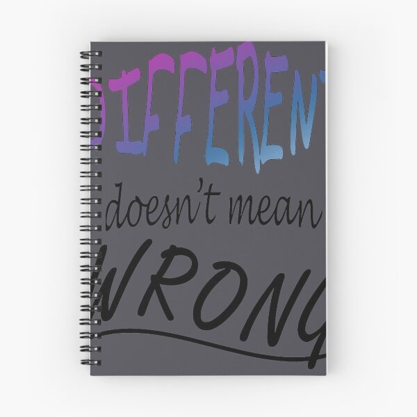 Item preview, Different Doesnt Mean Wrong  designed and sold by taiche.