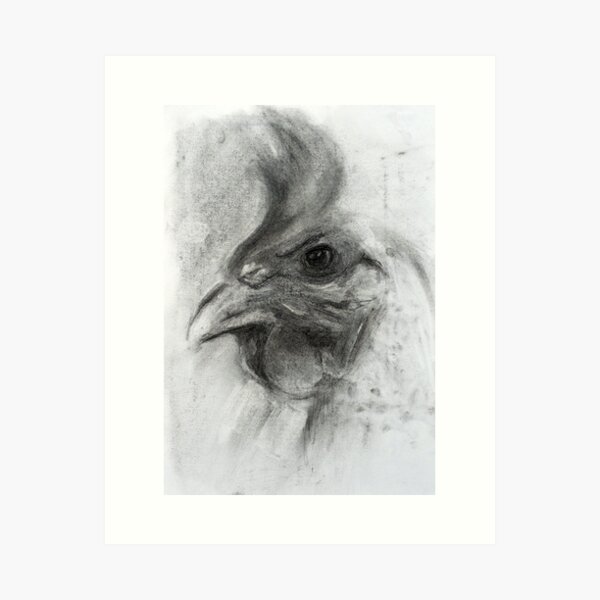 Chicken Art Print
