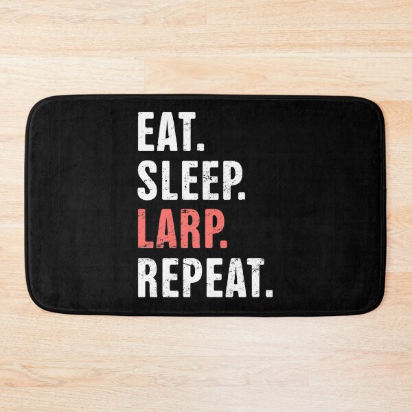 Item preview, Eat. Sleep. Larp. Repeat. Funny Larp Design Essential T-Shirt designed and sold by baileyhodg.