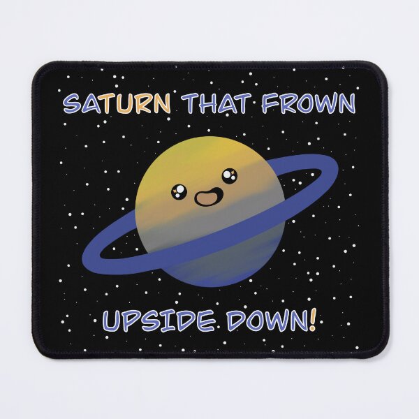 Item preview, Saturn That Frown Upside Down!  designed and sold by ZuriAmbessa.