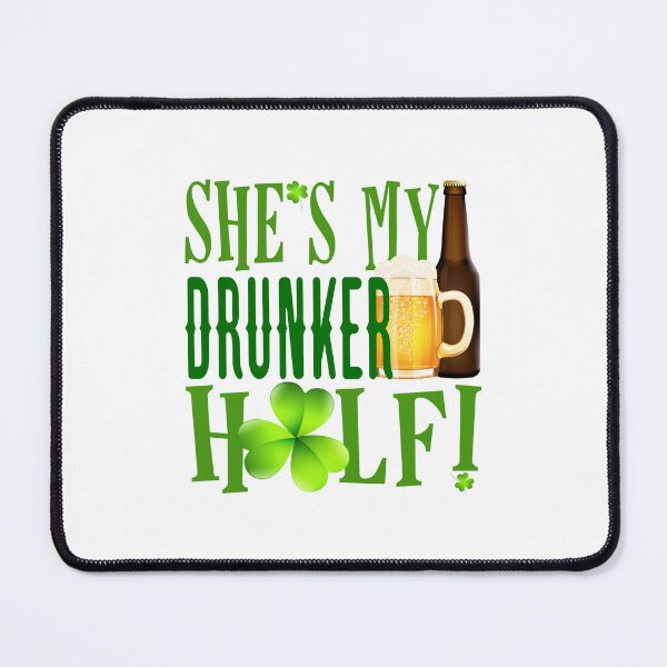 Item preview, She’s My Drunker Half! designed and sold by PawsitiveMum.