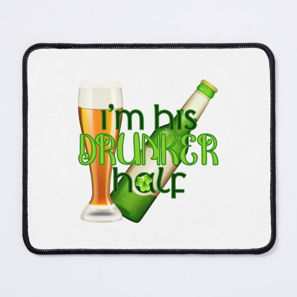 Item preview, I’m His Drunker Half! designed and sold by PawsitiveMum.