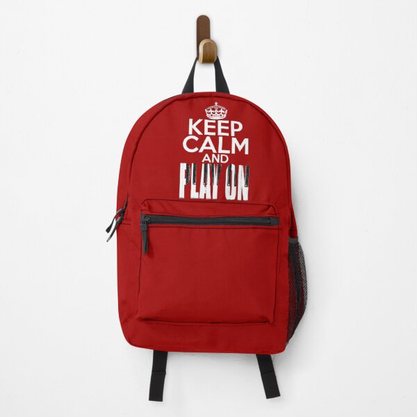 Item preview, KEEP CALM AND PLAY ON - MOTIVATIONAL QUOTE designed and sold by KoolDsignsMUSIC.