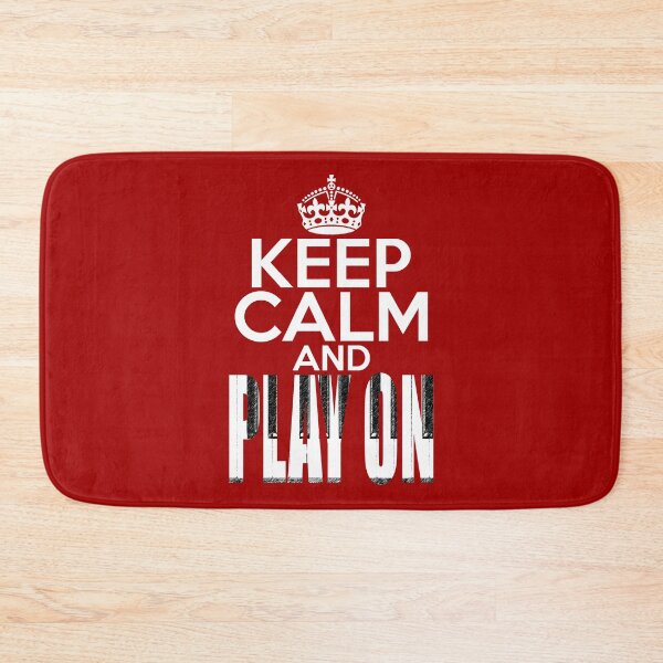 Item preview, KEEP CALM AND PLAY ON - MOTIVATIONAL QUOTE designed and sold by KoolDsignsMUSIC.