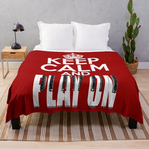 Item preview, KEEP CALM AND PLAY ON - MOTIVATIONAL QUOTE designed and sold by KoolDsignsMUSIC.