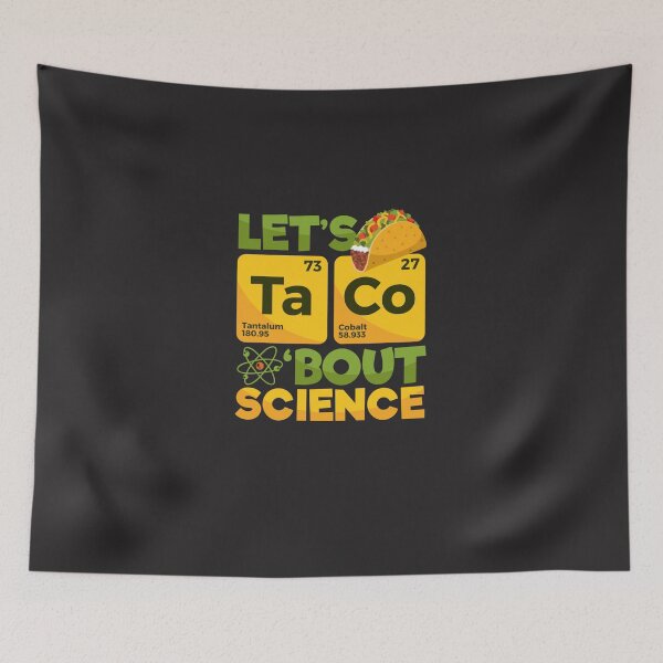 Aperçu de l'œuvre Let&x27;s Taco &x27;Bout Science Sticker créée et vendue par MarcSchneid.