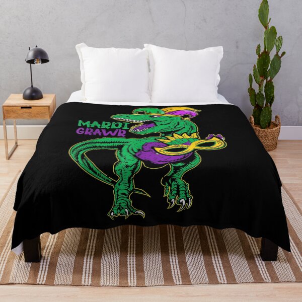 Item preview, Mardi Grawr T Rex Dinosaur Mardi Gras Bead Costume  designed and sold by 77tara.