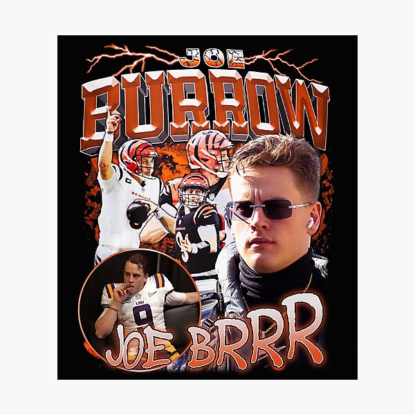 Item preview, Vintage Bootleg Joe Burrow Rap TShirt, Rapper Shirt, Unisex Ultra designed and sold by Eglantine-1.